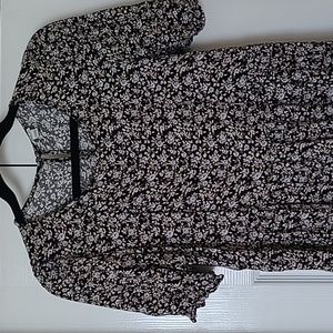Tiered floral dress